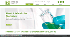 Desktop Screenshot of marchessafety.com